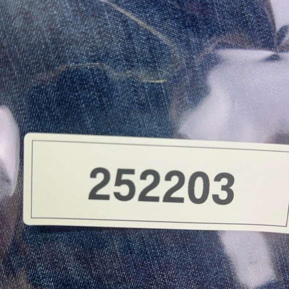 LL Bean Denim Jeans Relaxed Fit Womens Blue Pima Cotton Blend Sz 18W Fits 39" - Picture 9 of 9